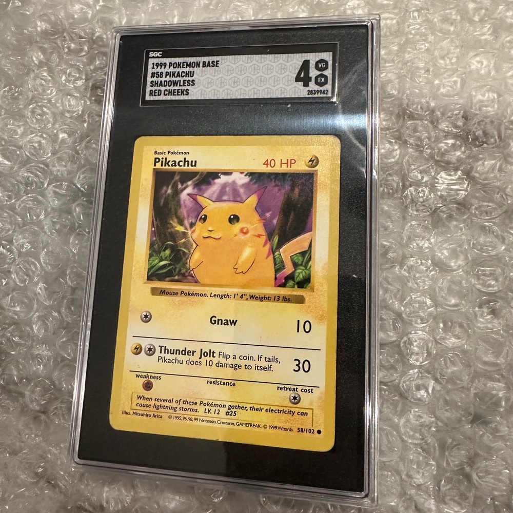 Graded Pokémon Trading Cards